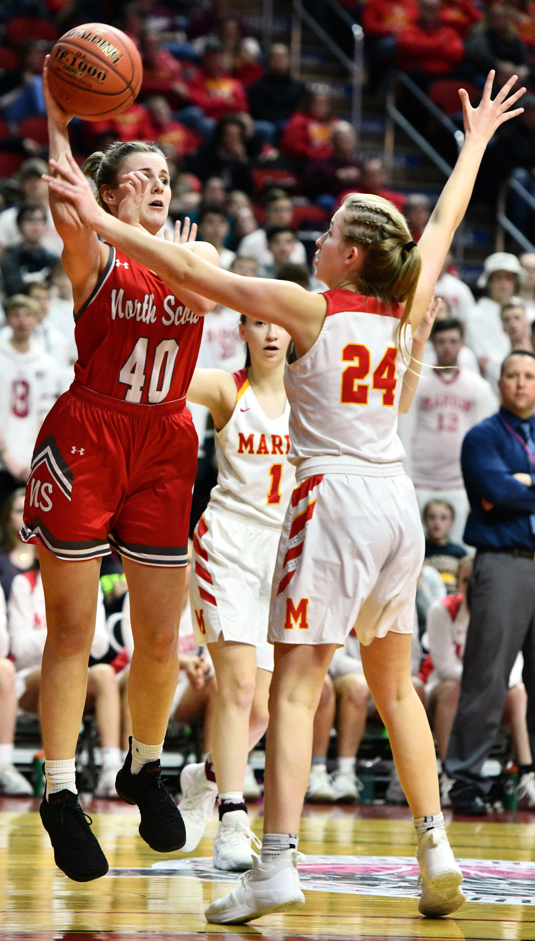 North Scott vs Marion girls state basketball